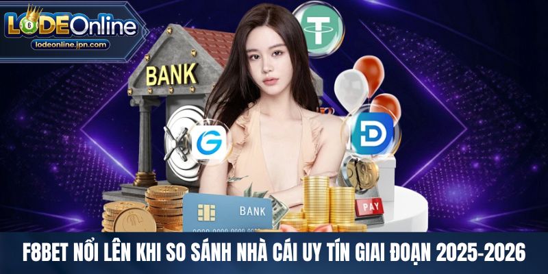 F8BET nổi lên khi so sánh nhà cái uy tín giai đoạn 2025-2026